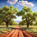 Paul and Jackie Lee Thriving Pecan Orchard in Willcox Arizona