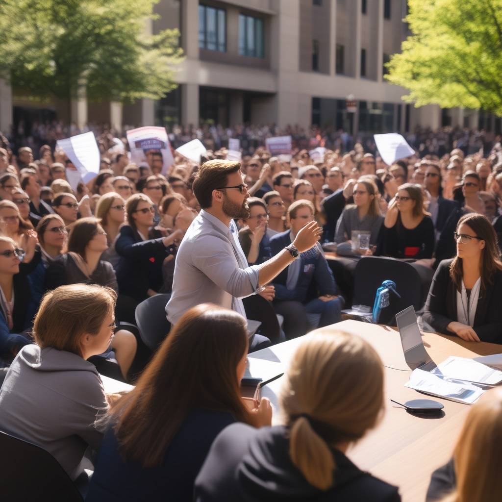 US Senate Debate at USC: Candidates Clash on Gaza Ceasefire