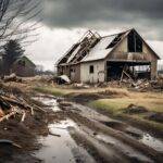 Batavia Barn Destroyed Chicagoland Severe Weather Devastation