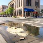 Downtown Tucson Banks Vandalized Five Detained