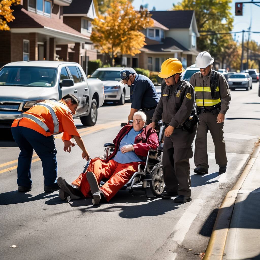 Elderly Man Struck by Vehicle in Harris County, Texas