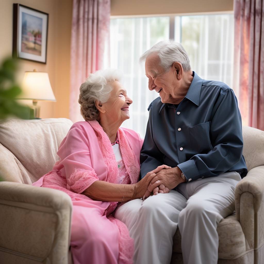 Irene Stange and Bob Neder: Love in Senior Living