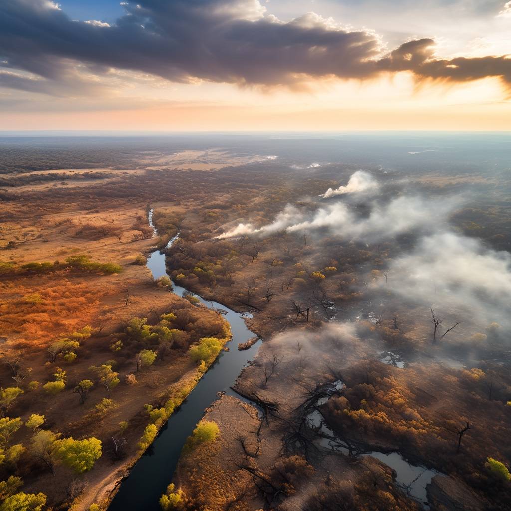 Texas Panhandle Wildfires Devastate Communities, Prompt Evacuations