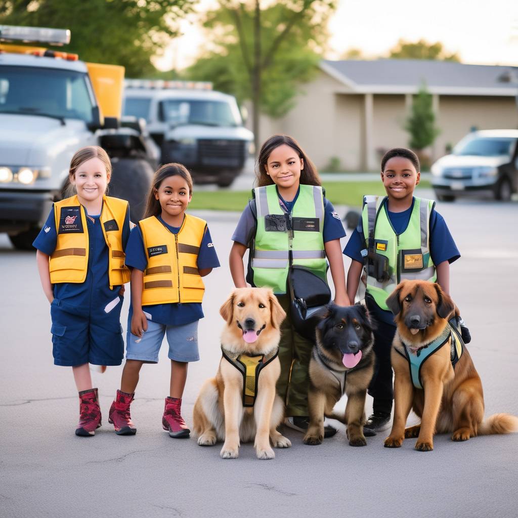 Tucson Students Honor Fallen K-9 Kenzo with Military Dog Vests