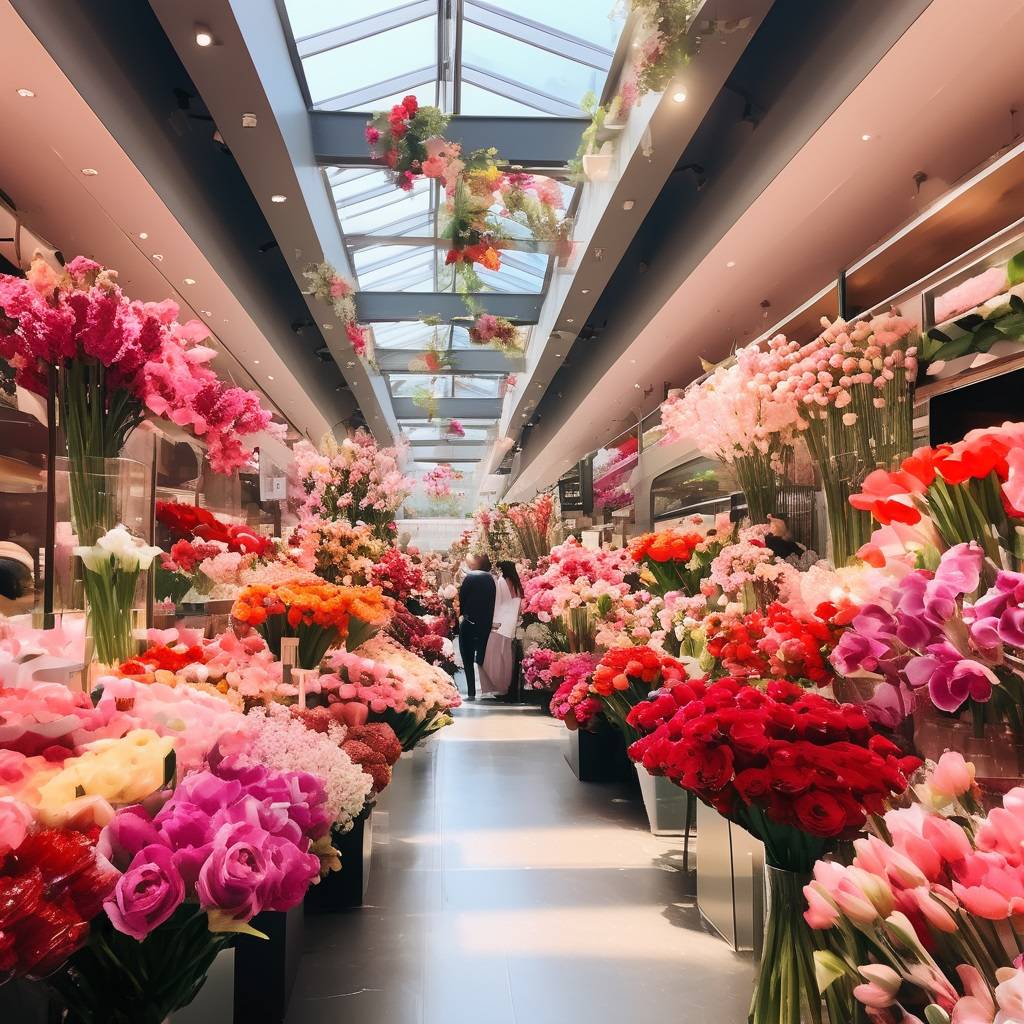 Valentine’s Day Bustle at DTLA’s Flower Market: A Closer Look