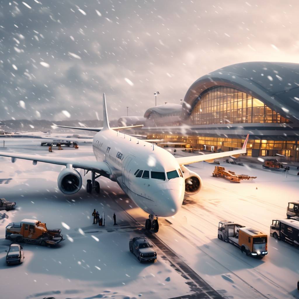 Winter Storm Disrupts Flights at Philadelphia Airport