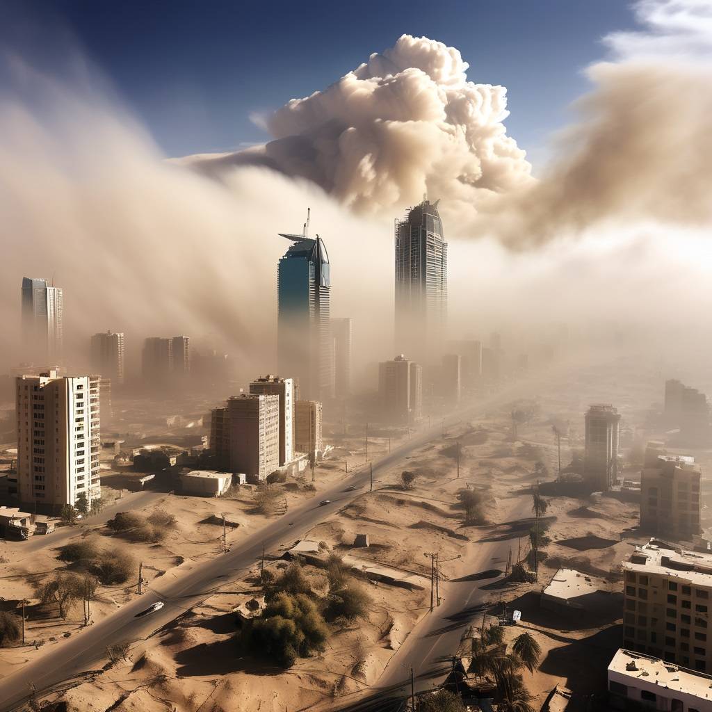 Dust Storm Sweeps Through Phoenix Area