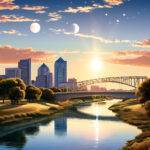 Eclipse Viewing Opportunities in Dallas Cotton Bowl and Trinity River