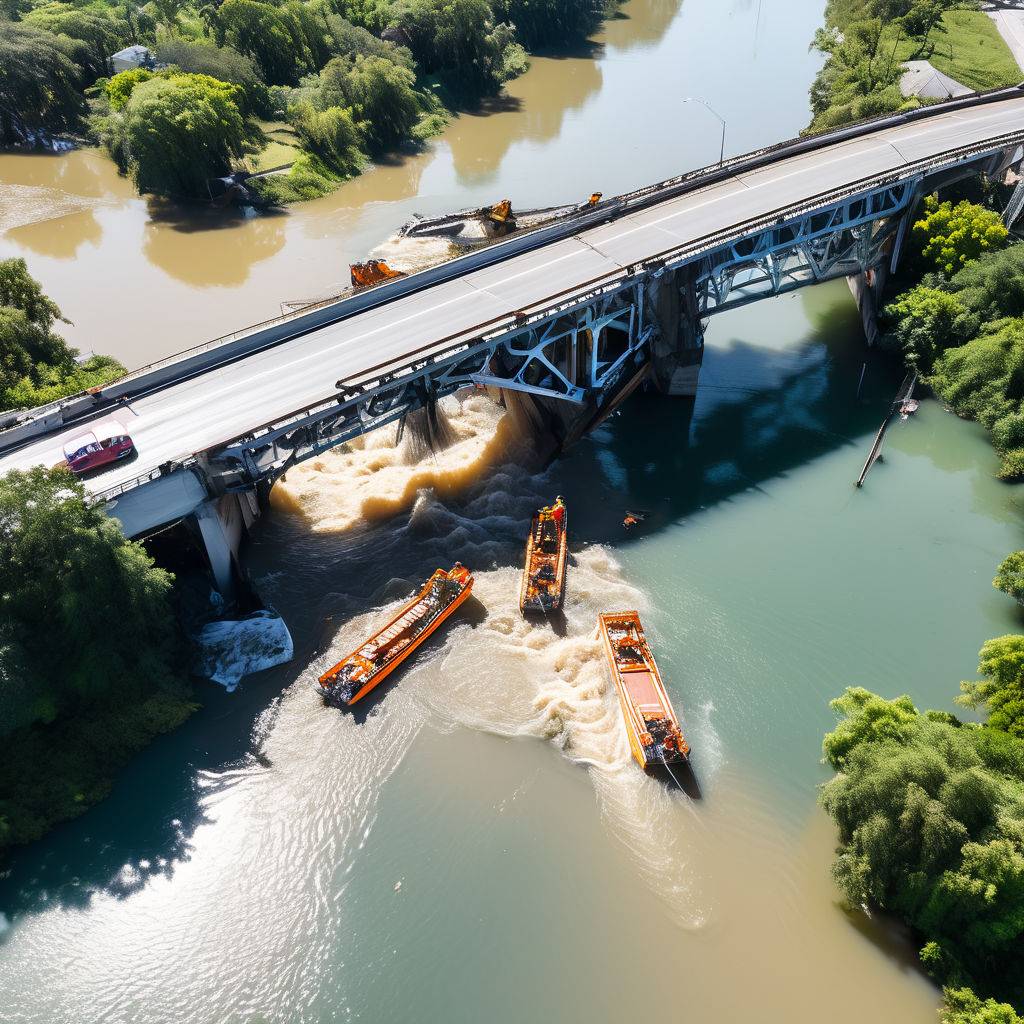 Key Bridge Collapse Leaves Six Presumed Dead