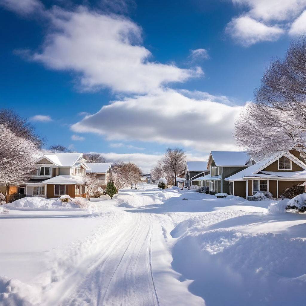 Late Spring Snowstorm Hits Chicago Area