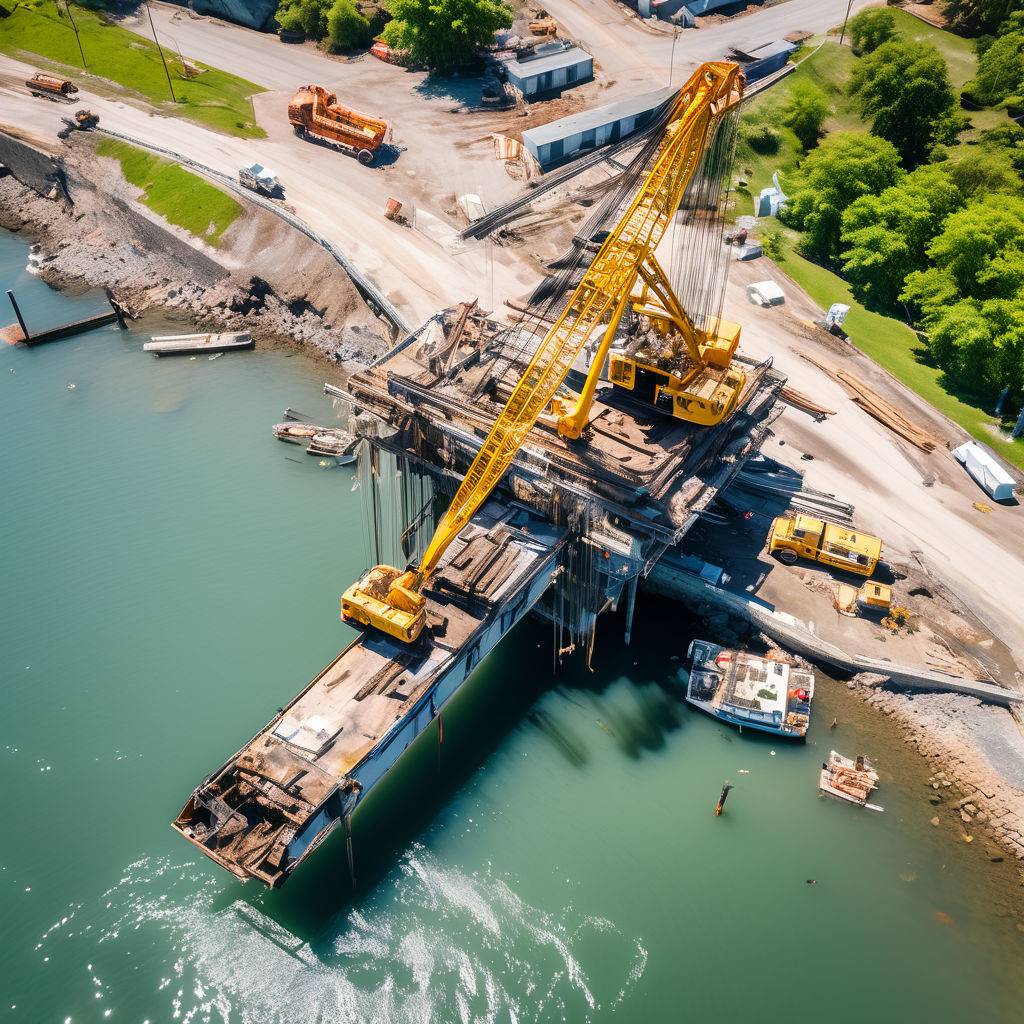 Massive Clean-up Underway after Francis Scott Key Bridge Collapse in Baltimore