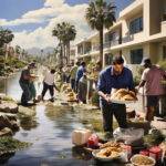 San Diego Flood Victims Dispute Meal Promises