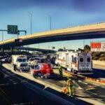 Traffic Alert Person in Distress Halts Interstate 280 in San Jose