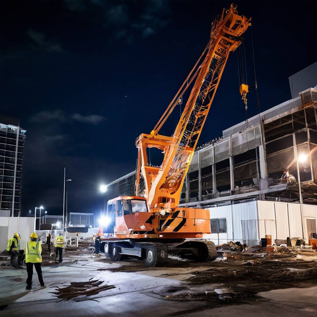 Crane Accident at Las Vegas Convention Center