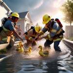 Firefighters Rescue Ducklings in Goodlettsville Storm Drain