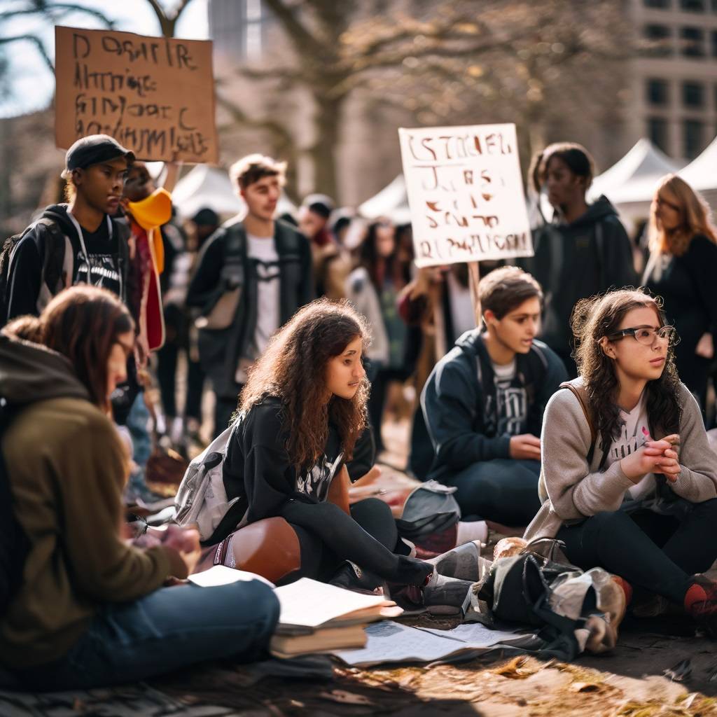 Pro-Palestinian Encampment Sparks Controversy at George Washington University