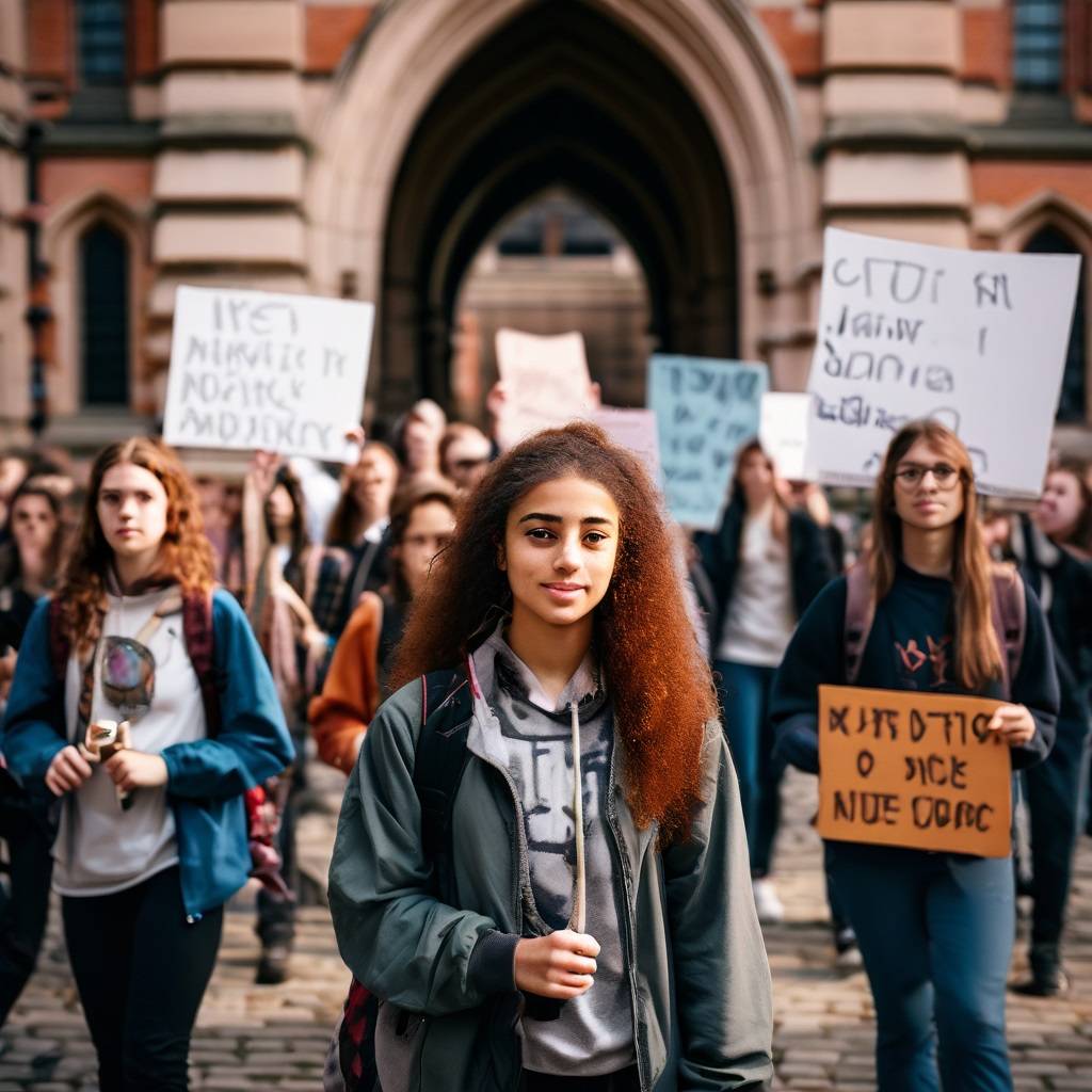 Pro-Palestinian Protesters Establish Encampment at George Washington University