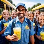 Richardson Students Surprise Bus Driver with Lemonade Stand Fundraiser