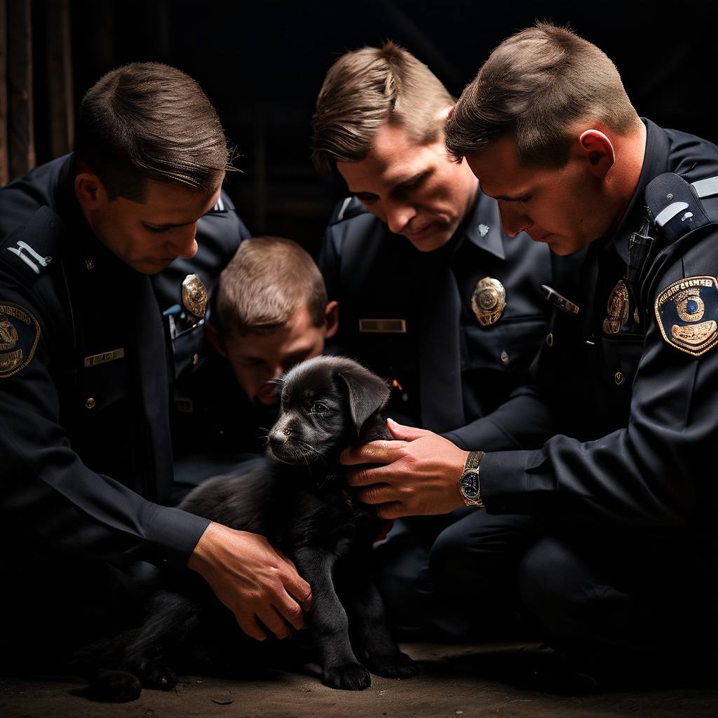 U.S. Marshals in Memphis Rescue Starving Puppy