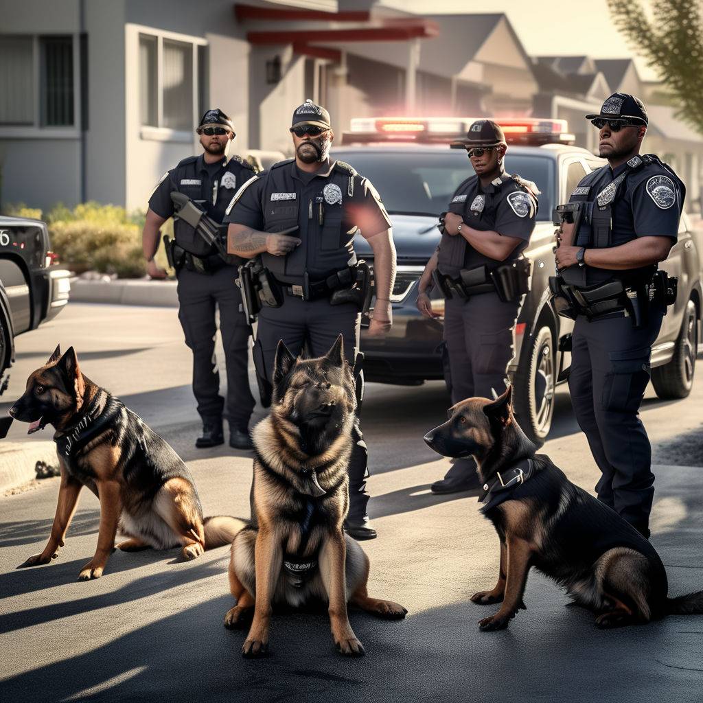 K9 Saved by Bulletproof Vest in Compton Shooting