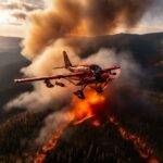 Arizonas Wildfire Battle DC10 Tanker Takes Center Stage