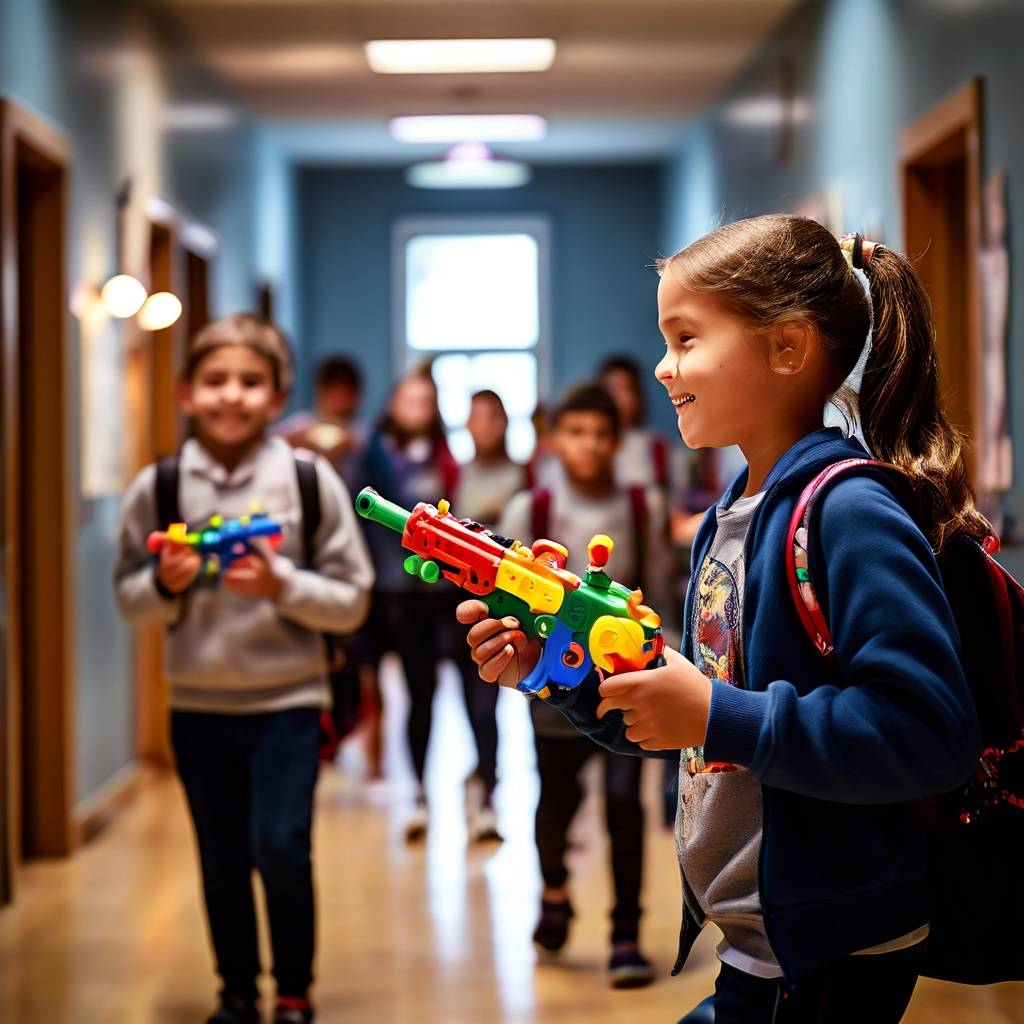 Arlington Student Shoots School Employee with Toy Gun