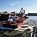 Barge Collision Halts Traffic on Pelican Island Bridge near Galveston