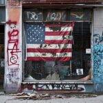 Bike Shops Israeli Flag Vandalized in Santa Monica