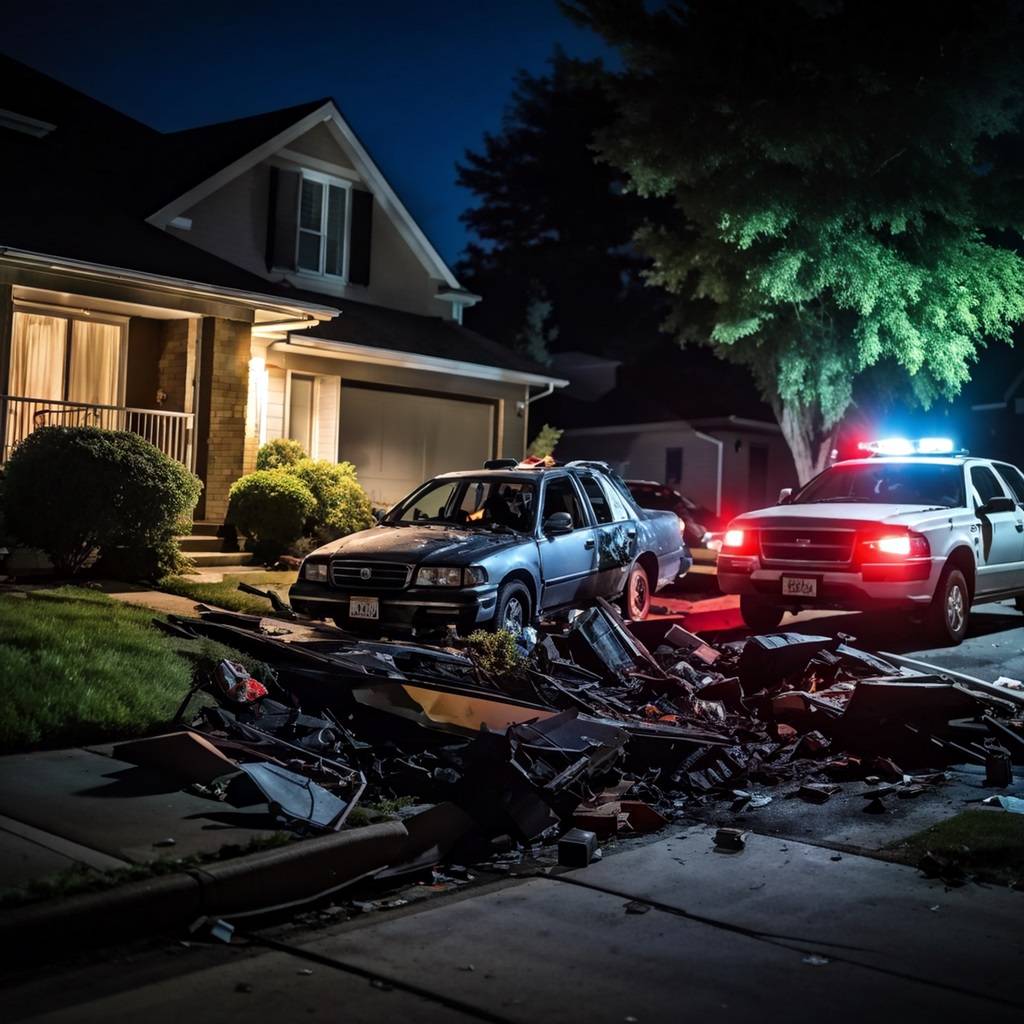 Car Crashes into Home in Northwest Oklahoma City