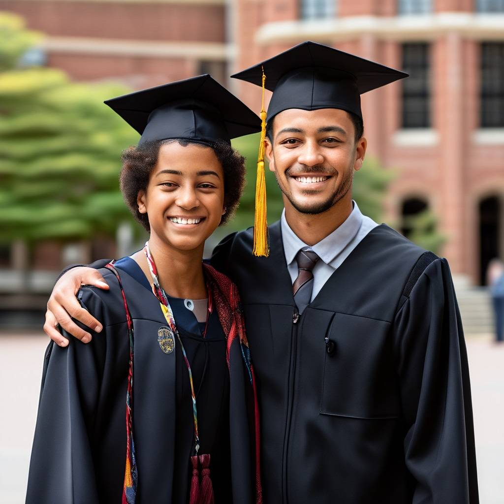 Charlotte Mother and Son Both Graduate with Bachelor’s Degrees