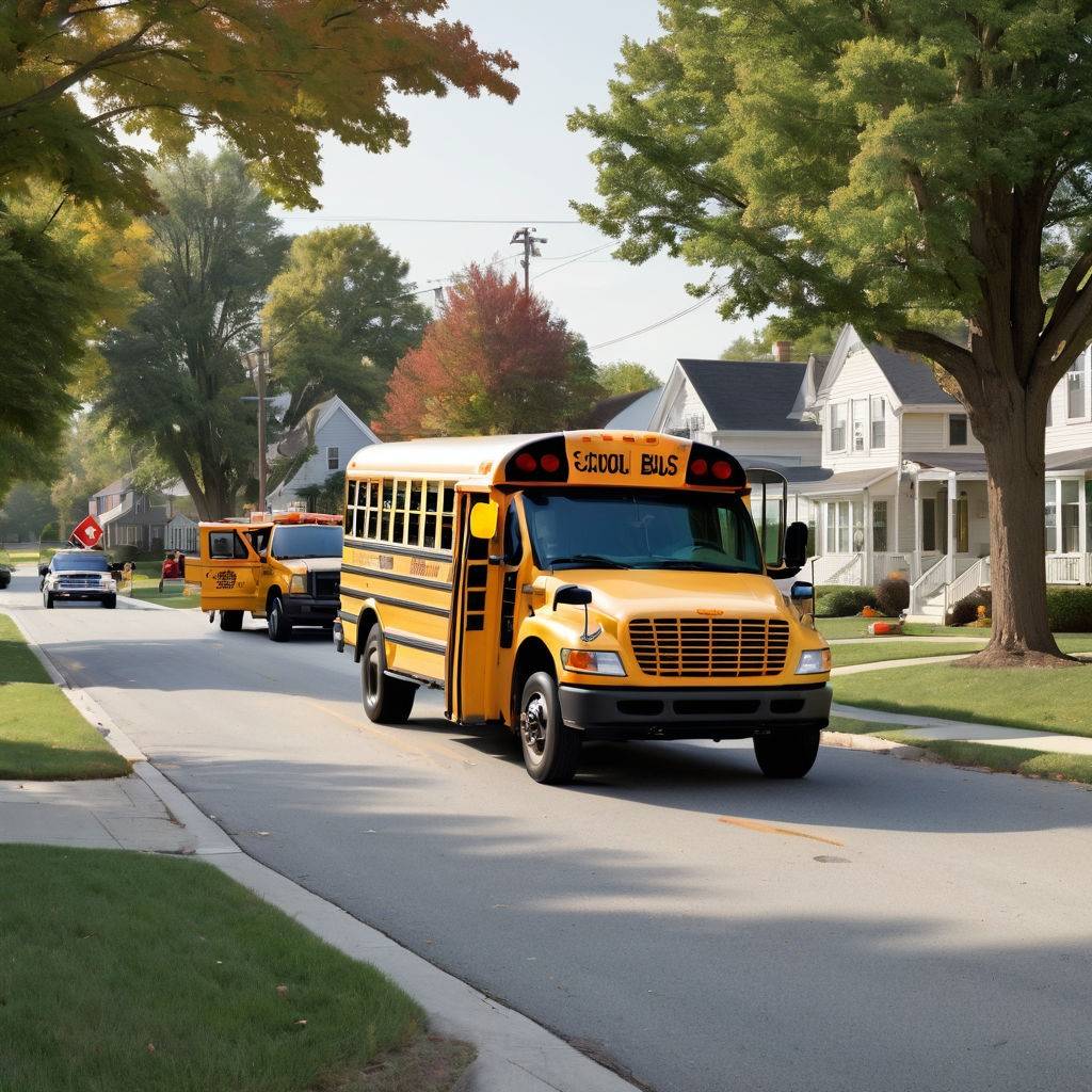 Child Hit by Vehicle After Exiting School Bus in Fayette County