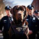 Chocolate Lab Joins Durham Police Department