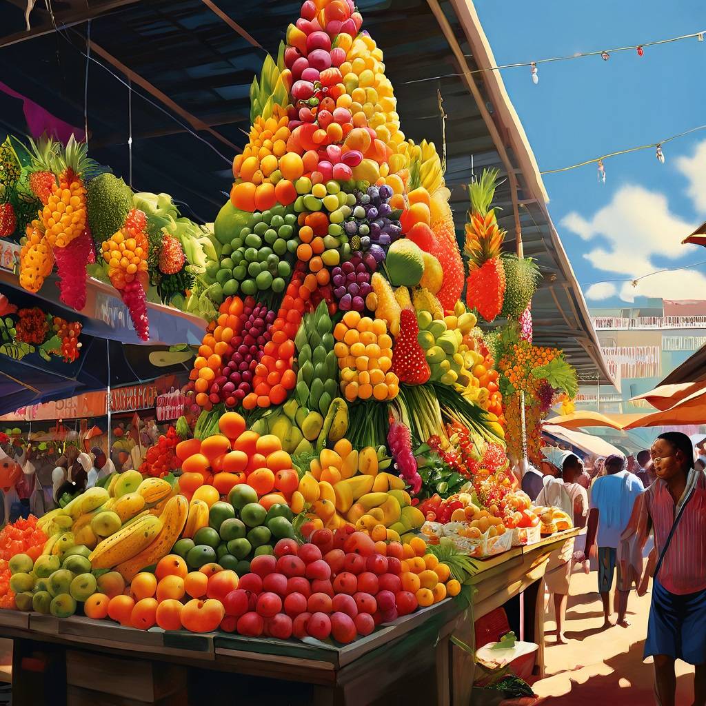 Dallas Grocery Store Sets Guinness World Record for Largest Fruit Display