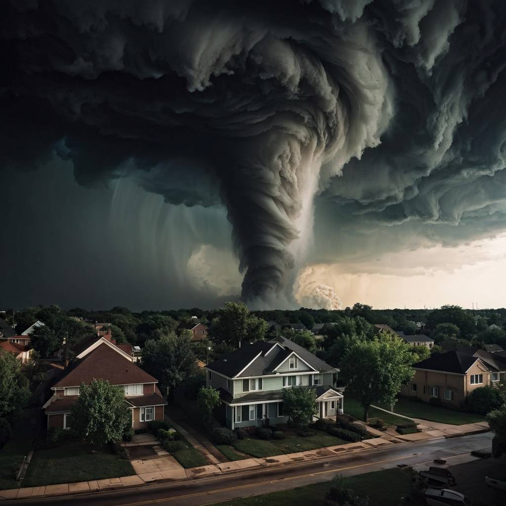 Dash Cam Captures Devastating EF-3 Tornado in Westmoreland, Kansas