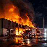 El Paso Fire Department Quickly Controls Warehouse Fire in Lower Valley