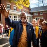 GCISD Students Celebrate Retirement of Beloved Custodian