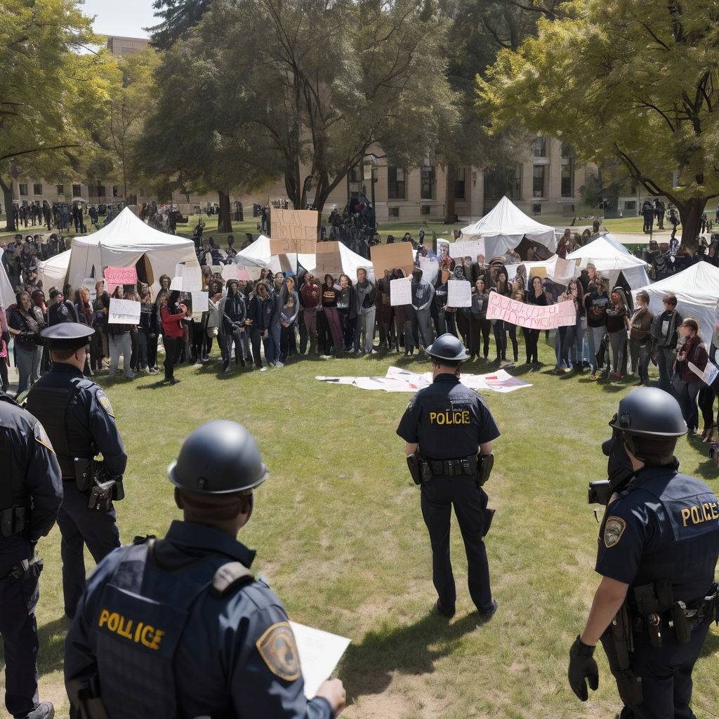 Gaza Solidarity Encampment Continues at UC San Diego