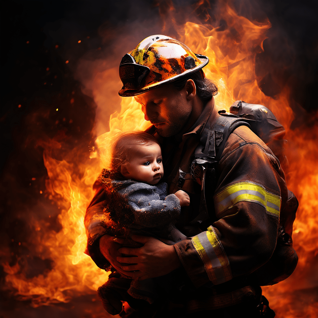 Heroic Act Saves Baby from Cleveland House Fire