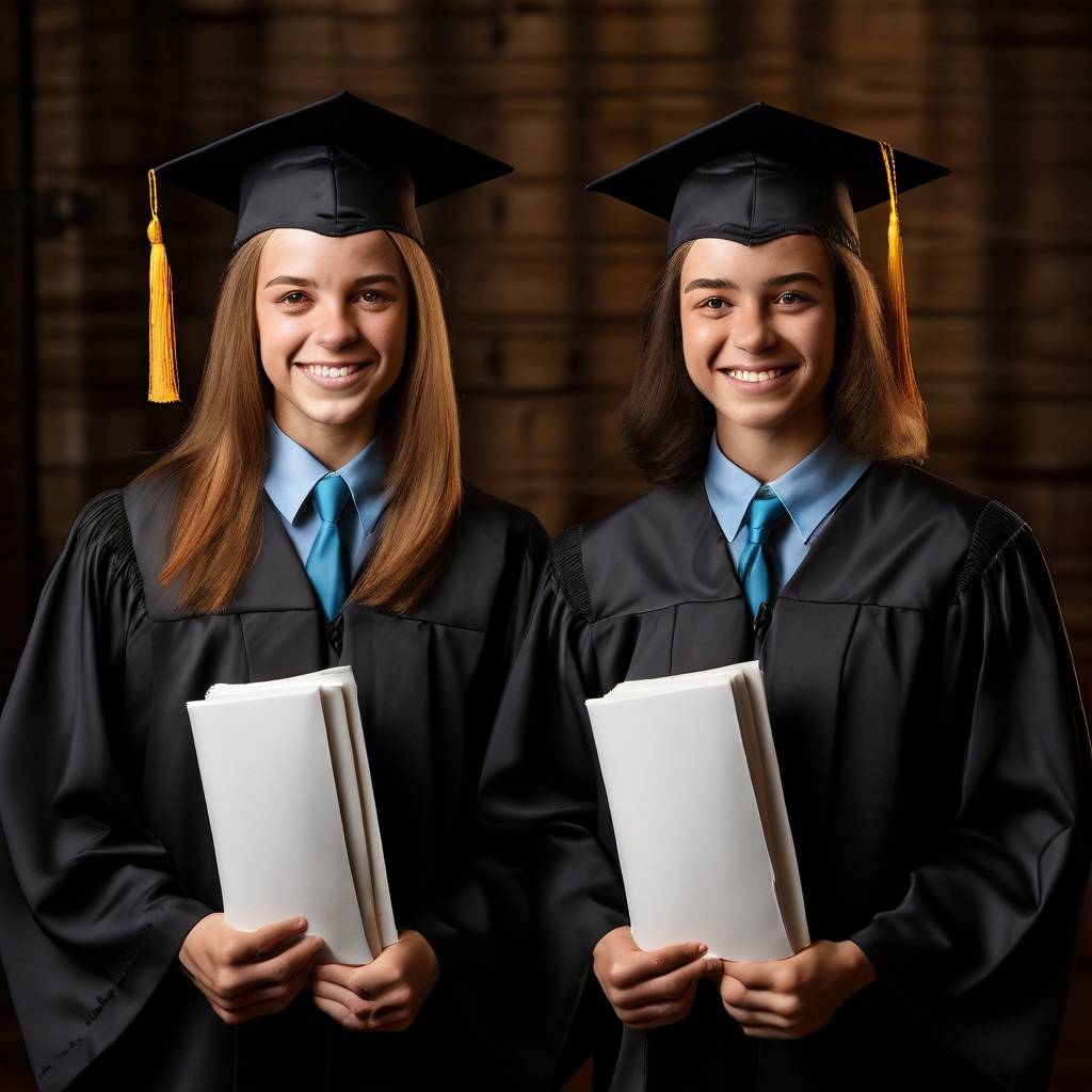 Massachusetts Twins Named Co-Valedictorians at New York College