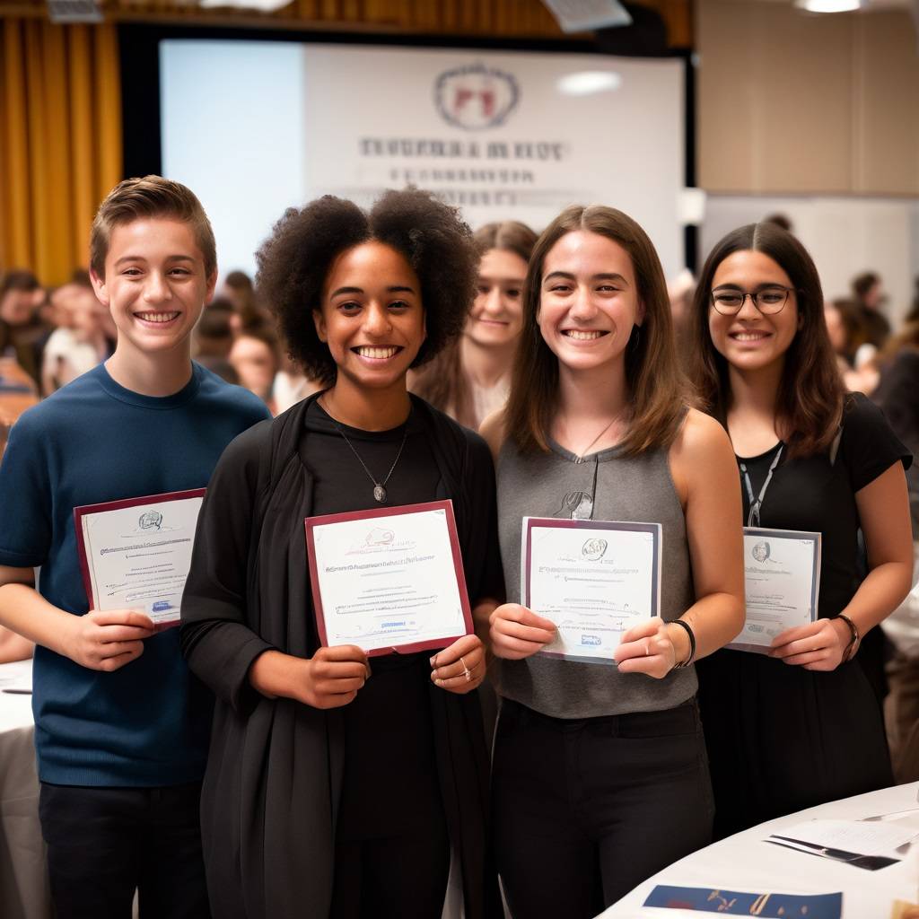 Local Students Awarded Scholarships at Lunch with the Stars Event