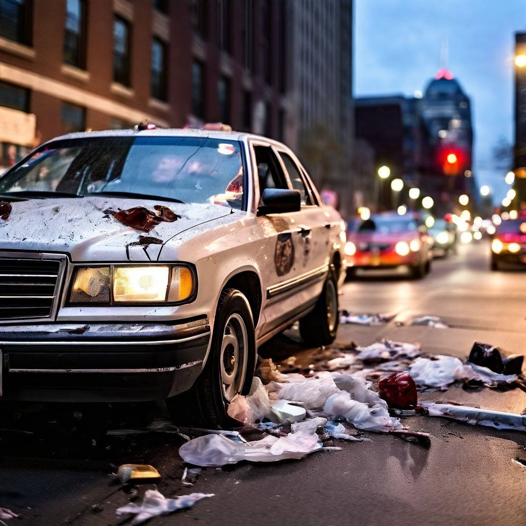 Philadelphia Shooting and Crash Leaves Man in Critical Condition