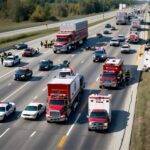 MultiVehicle Crash on I70 in Columbus Leaves Three Injured