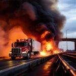 Overturned Truck Sparks Traffic Chaos on Bay Bridge