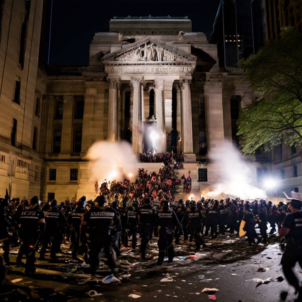 Police Clear Columbia University Building Occupied by Pro-Palestinian Protesters