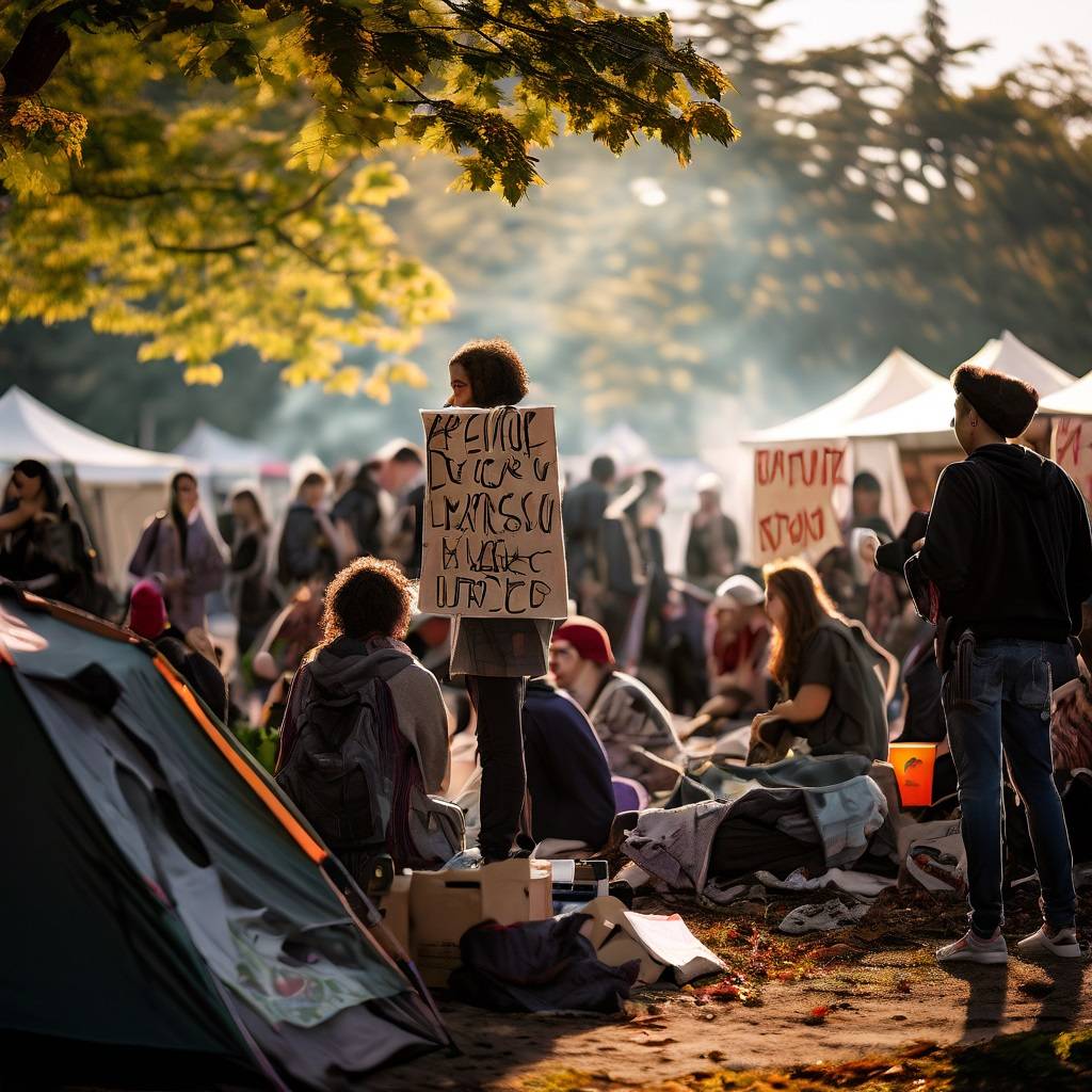 Police Clear Pro-Palestinian Encampment at George Washington University