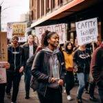 Rally Held in Support of ArabOwned Caf in Queen Village