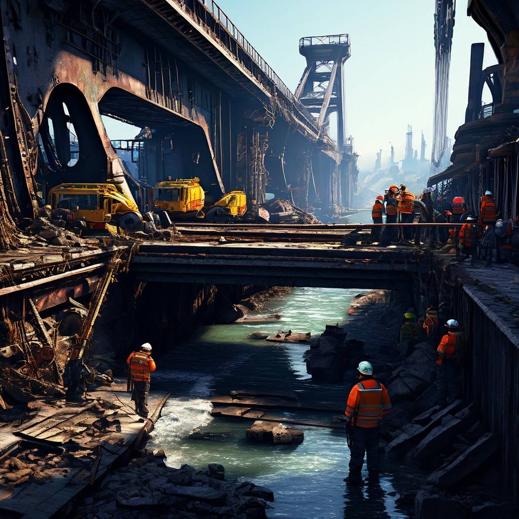 Salvage Crews Prepare to Remove Bridge Section from Dali in Key Bridge Collapse Aftermath