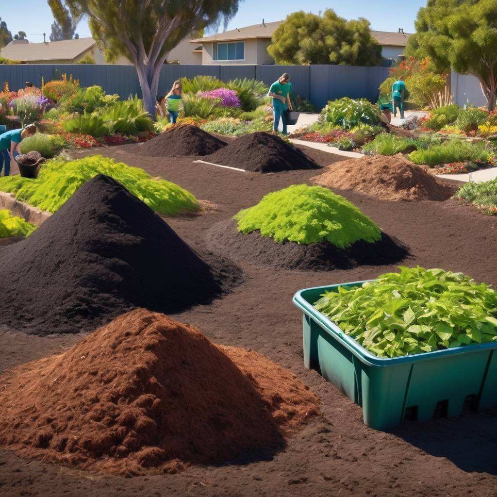 San Diego County Hosts Compost and Mulch Giveaway for Spring Gardening