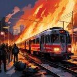 Small TrackLevel Fire Halts CTA Red Purple and Brown Line Trains Near Fullerton Station