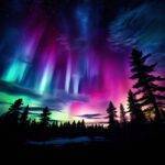 Solar Storm Paints Skies with Northern Lights